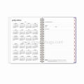 Custom 2025 Spiral Date Weekly and Monthly Planner